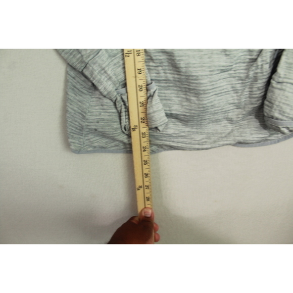 Nike Dri Fit Men Gray Sweater Mock Neck Zipper Broke Size Small - Picture 4 of 7